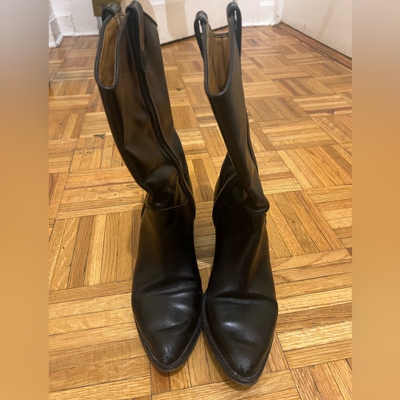 Maje Leather Boots - Picture 16 of 16